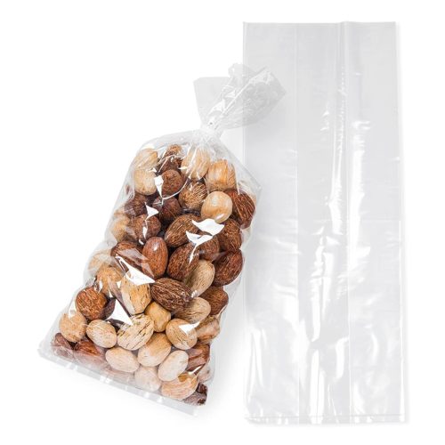 Plastic pound bags, FDA - 11 lbs - 8" x 4" x 18"