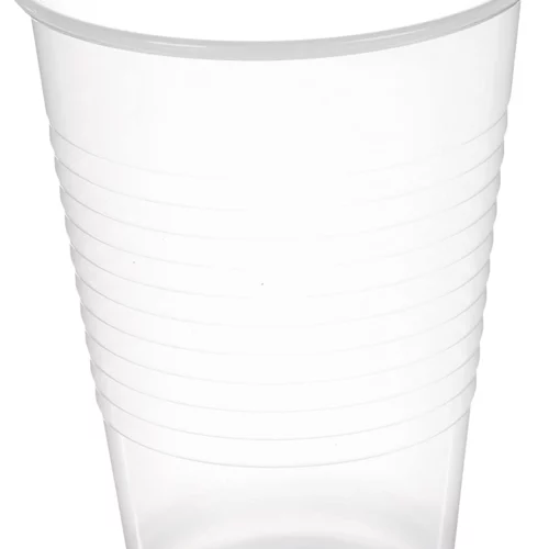 7 oz. clear plastic cups