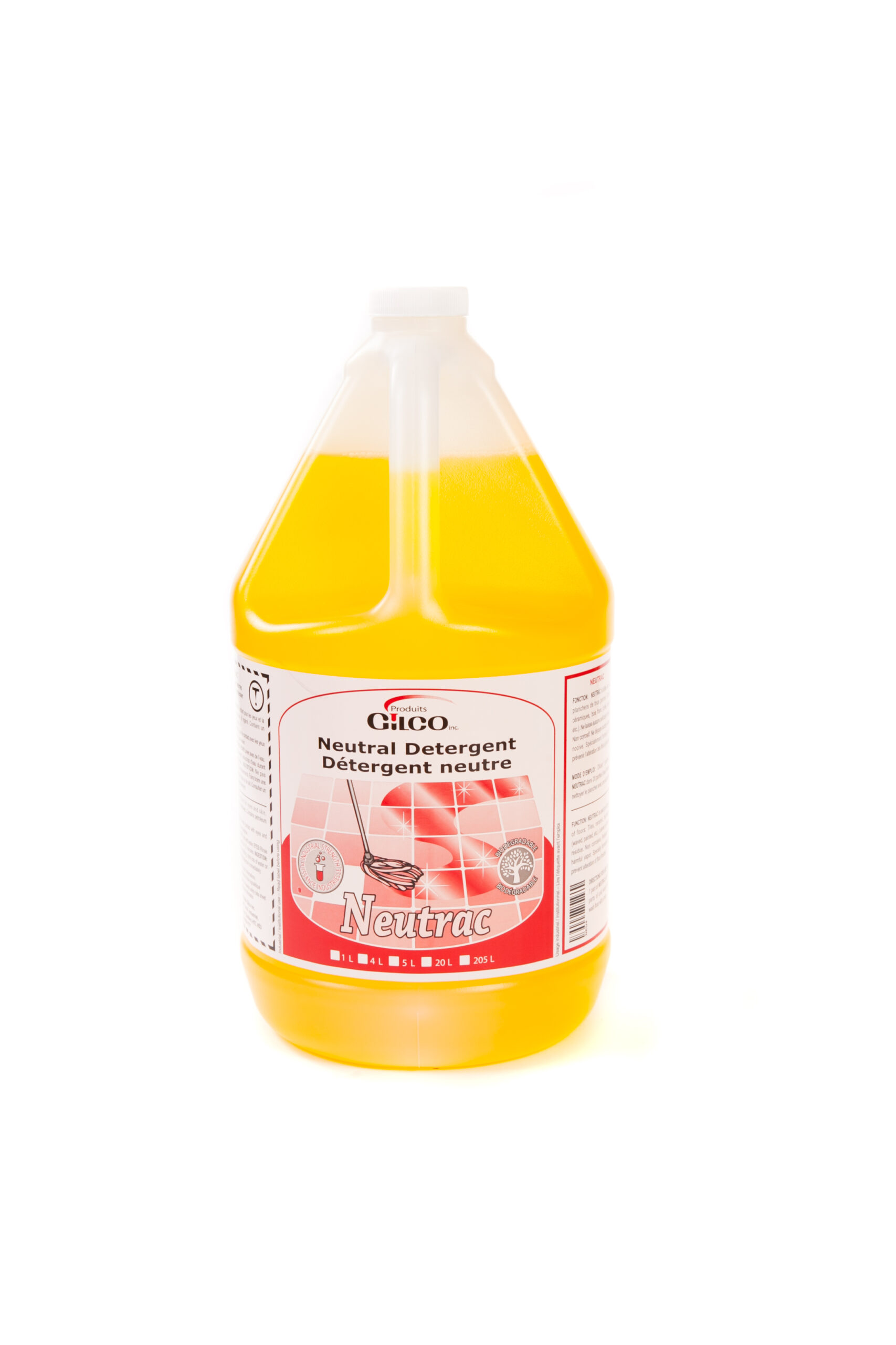 NEUTRAC – Neutral Lemon Scented Deodorizing Detergent