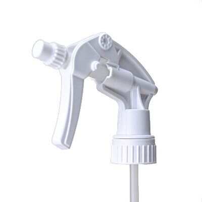 9¾” POLYESTER SPRAY GUN FOR 32 OZ. RESISTANT TO SOLVENTS AND CHEMICAL PRODUCTS- PLASTIC BOTTLES (WHITE)