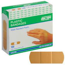 Refill For First Aid Kit – Plastic Band-aids (1″ X 3″) – (100/box)