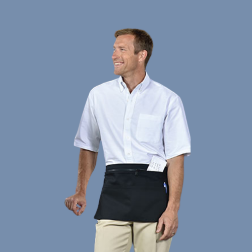 WHITE- APRON-4 IN1