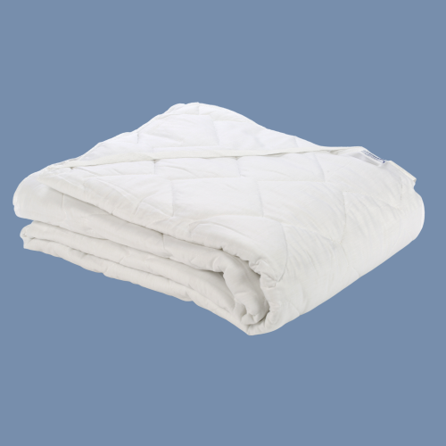 PROTECTEURS DE MATELAS – BLANC – COUVRE-MATELAS CLASSIQUE AVEC 4 ÉLASTIQUES