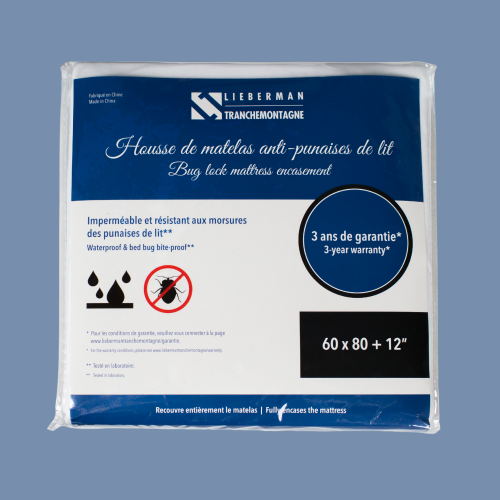 PROTECTEURS DE MATELAS – BLANC – HOUSSE ANTI-PUNAISES DE LIT